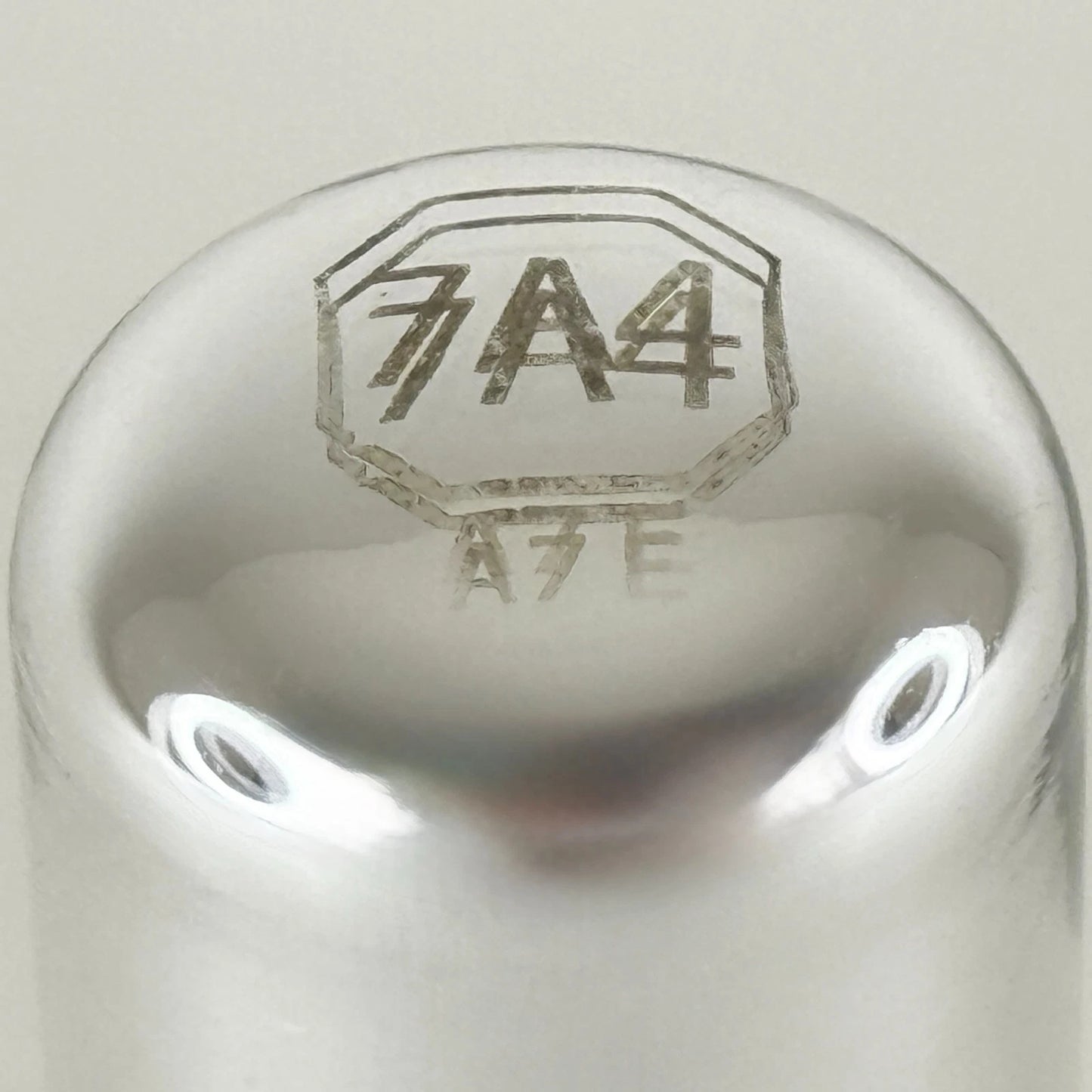 (1) Tested 1957 Sylvania 7A4 Tube Code 713 Loctal Tube Medium Mu Triode Tube