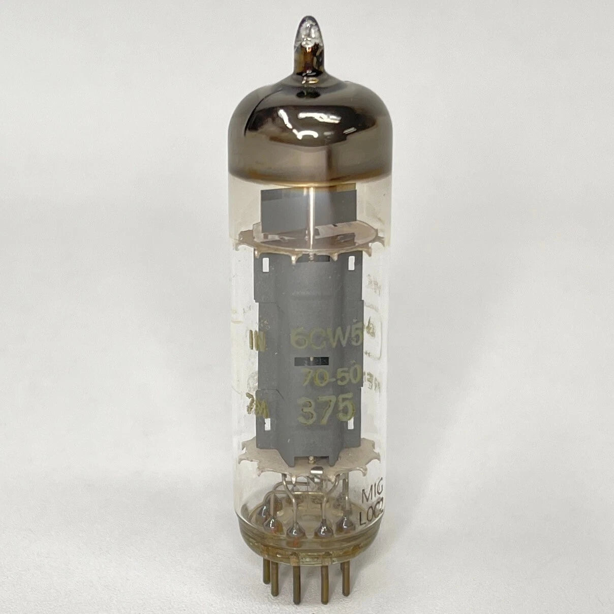 (1) Tested Strong Motorola 6CW5 Tube Date Code 375 6CW5 Power Pentode Tube
