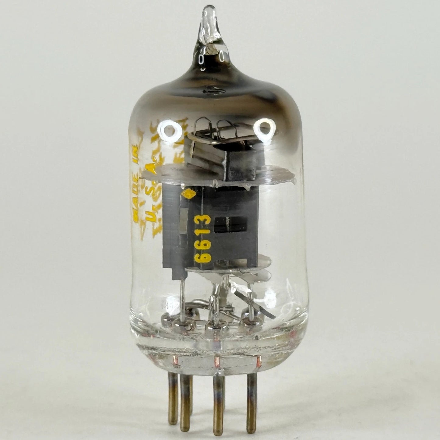 (1) Tested 1966 Western Electric 415A Tube with Box Black Plates Code 6613