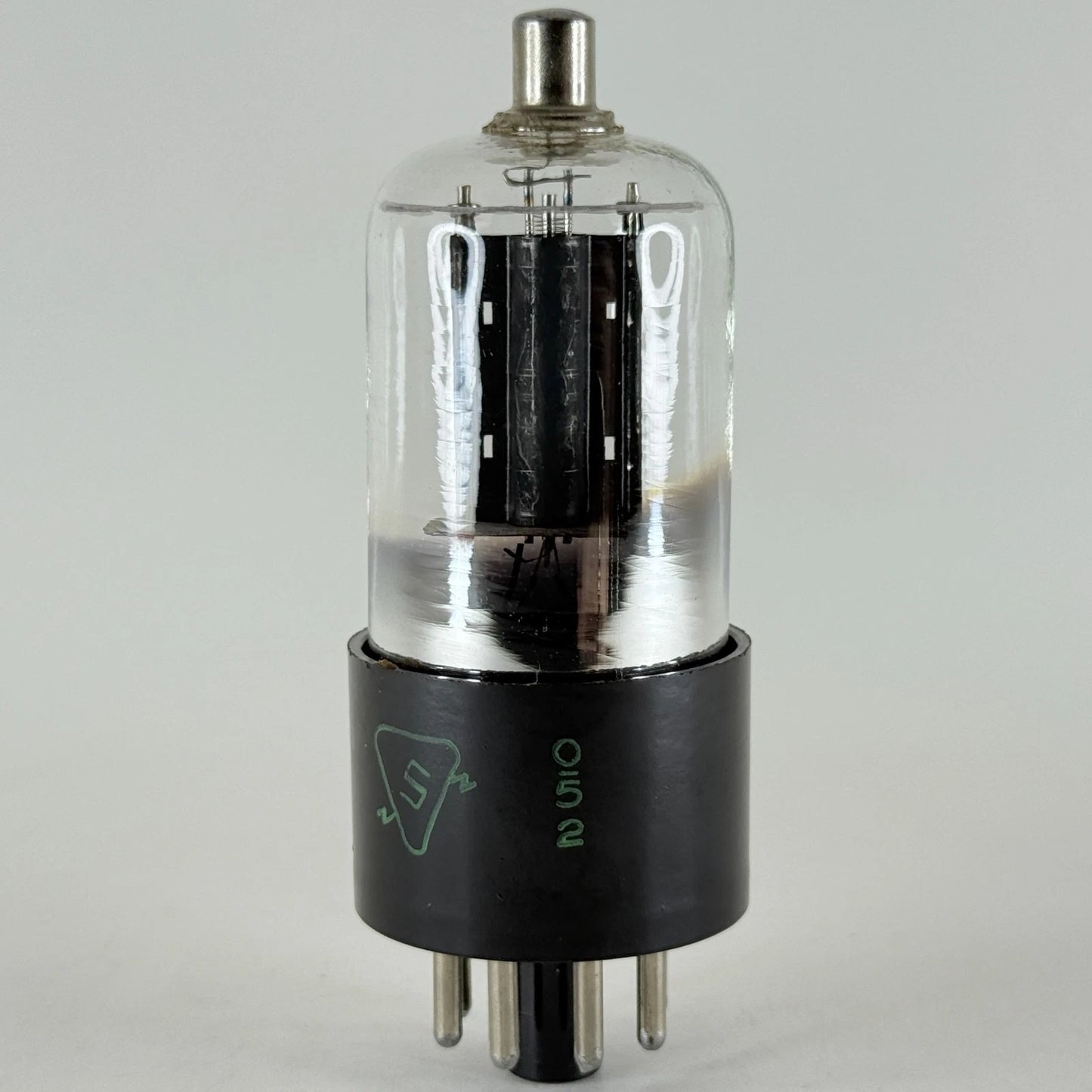 (1) Tested 1950 Sylvania 6K5GT Tube & Box Code 0-52 6K5 GT High Mu Triode Tube