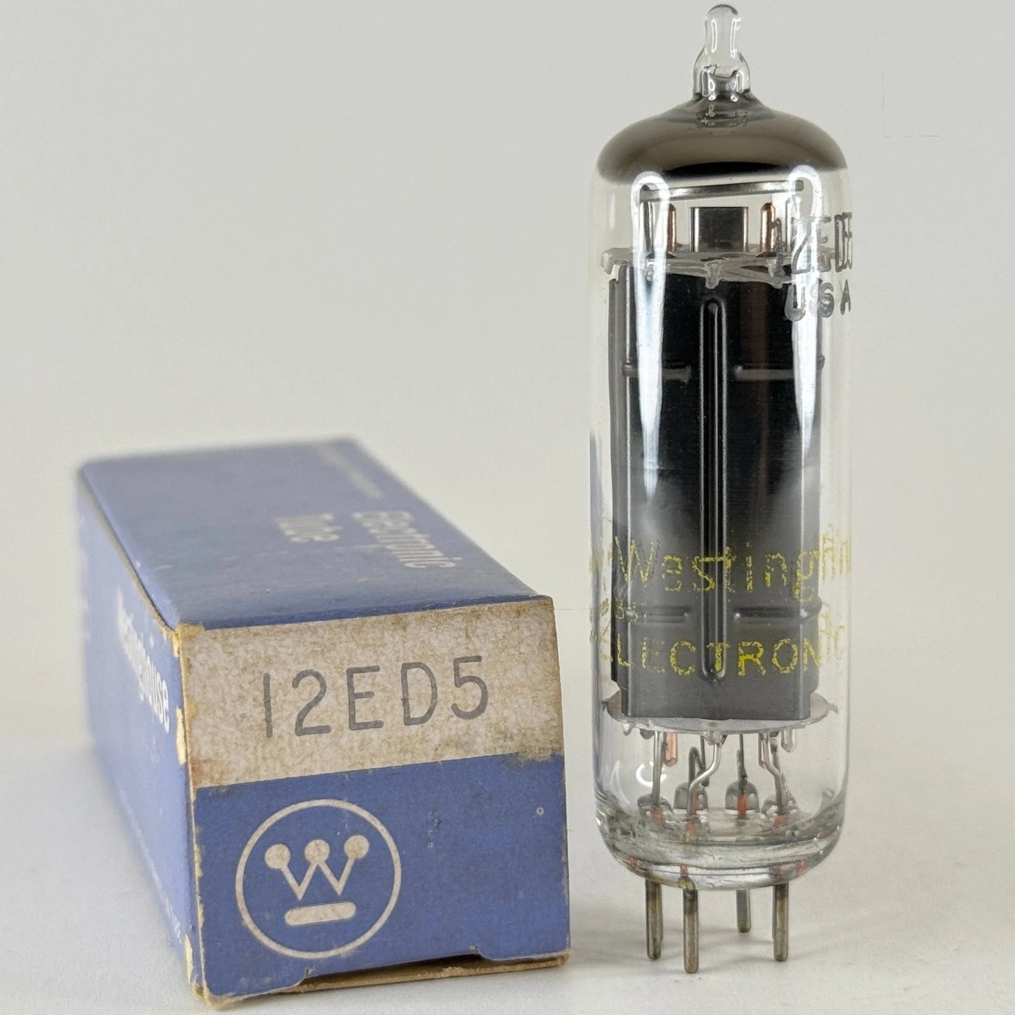 (1) Tested Westinghouse 12ED5 Tube with Box Date Code 71-26 Beam Power Tube