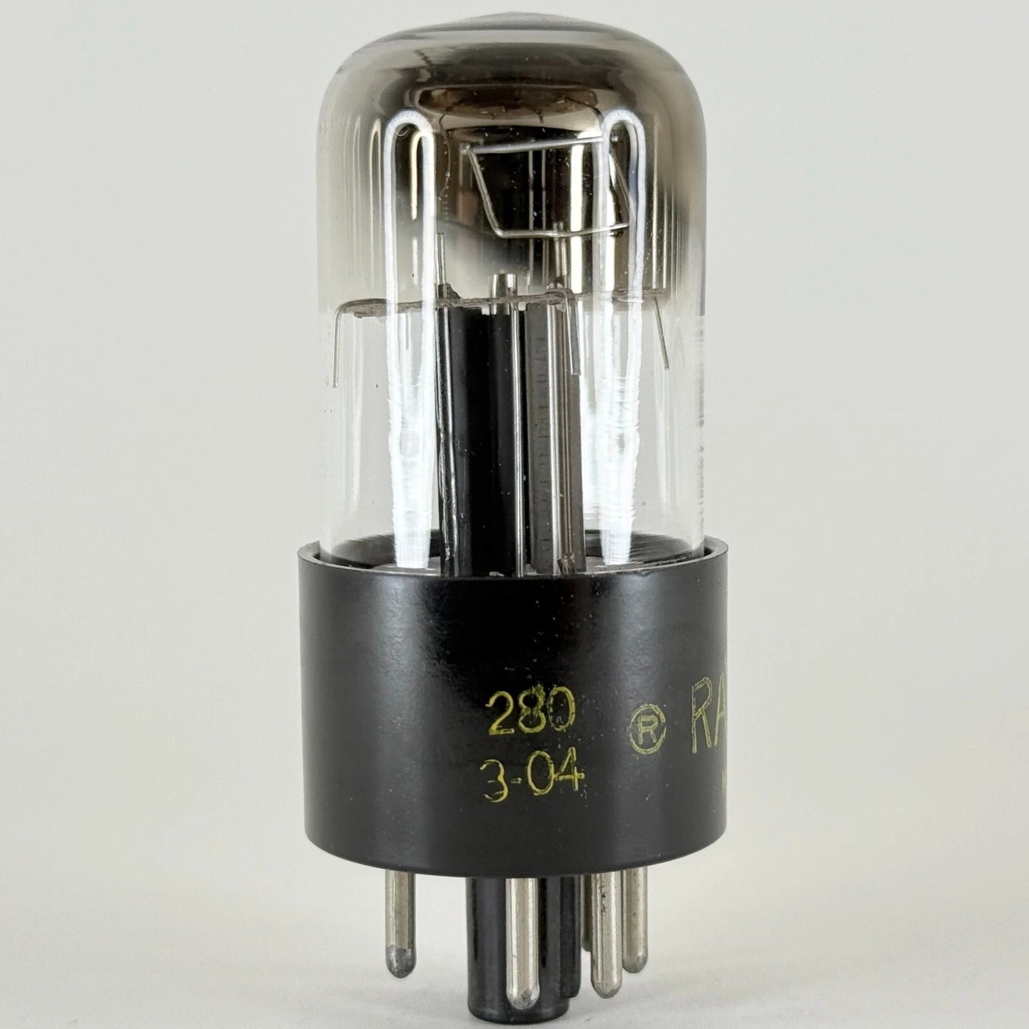(1) Tested Raytheon 6X5GT Tube Date Code 3-04 6X5 GT Rectifier Tube