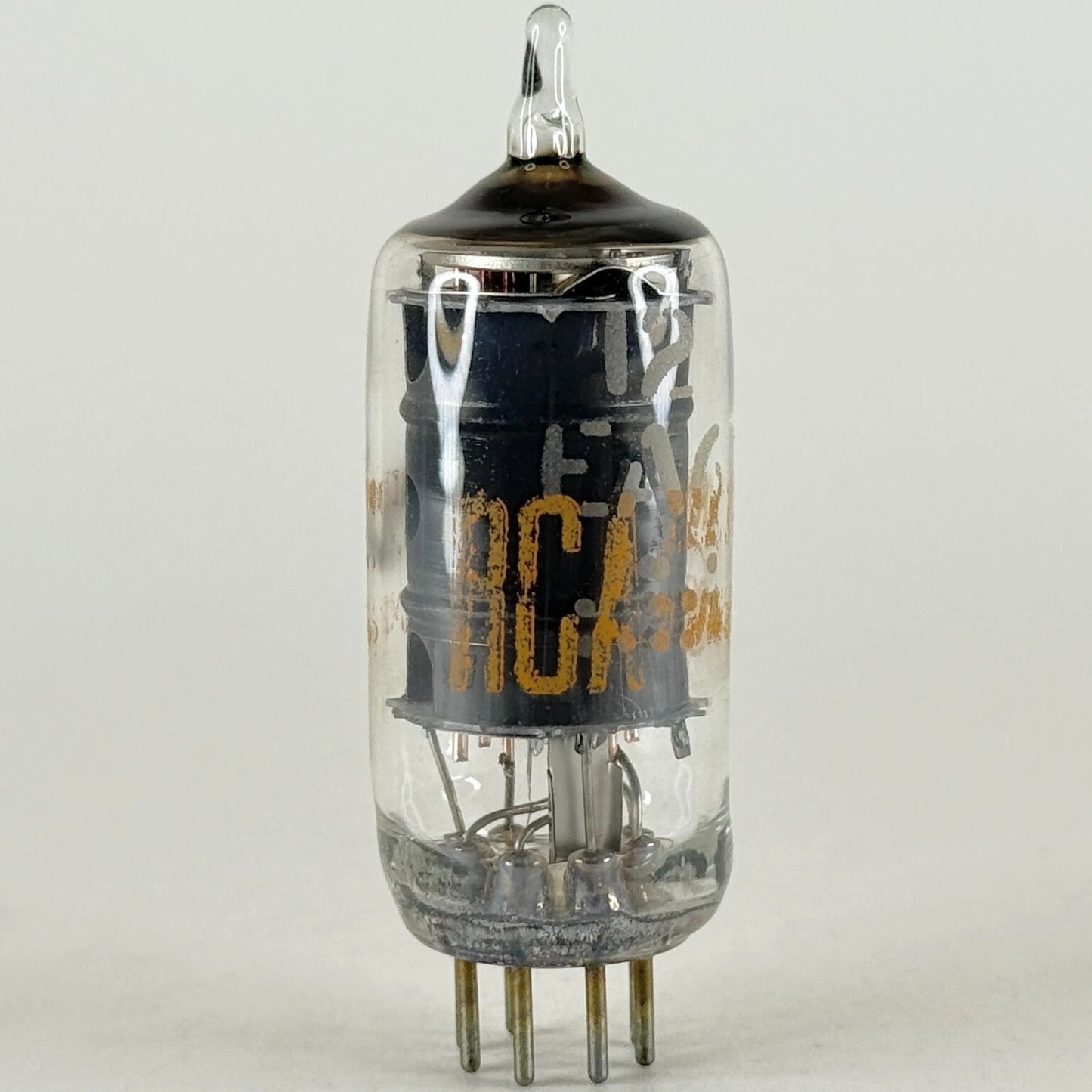 (1) Tested RCA 12EA6 Tube Black Plate with Box Date Code MB Pentode Tube (b)