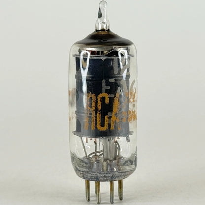 (1) Tested RCA 12EA6 Tube Black Plate with Box Date Code MB Pentode Tube (b)