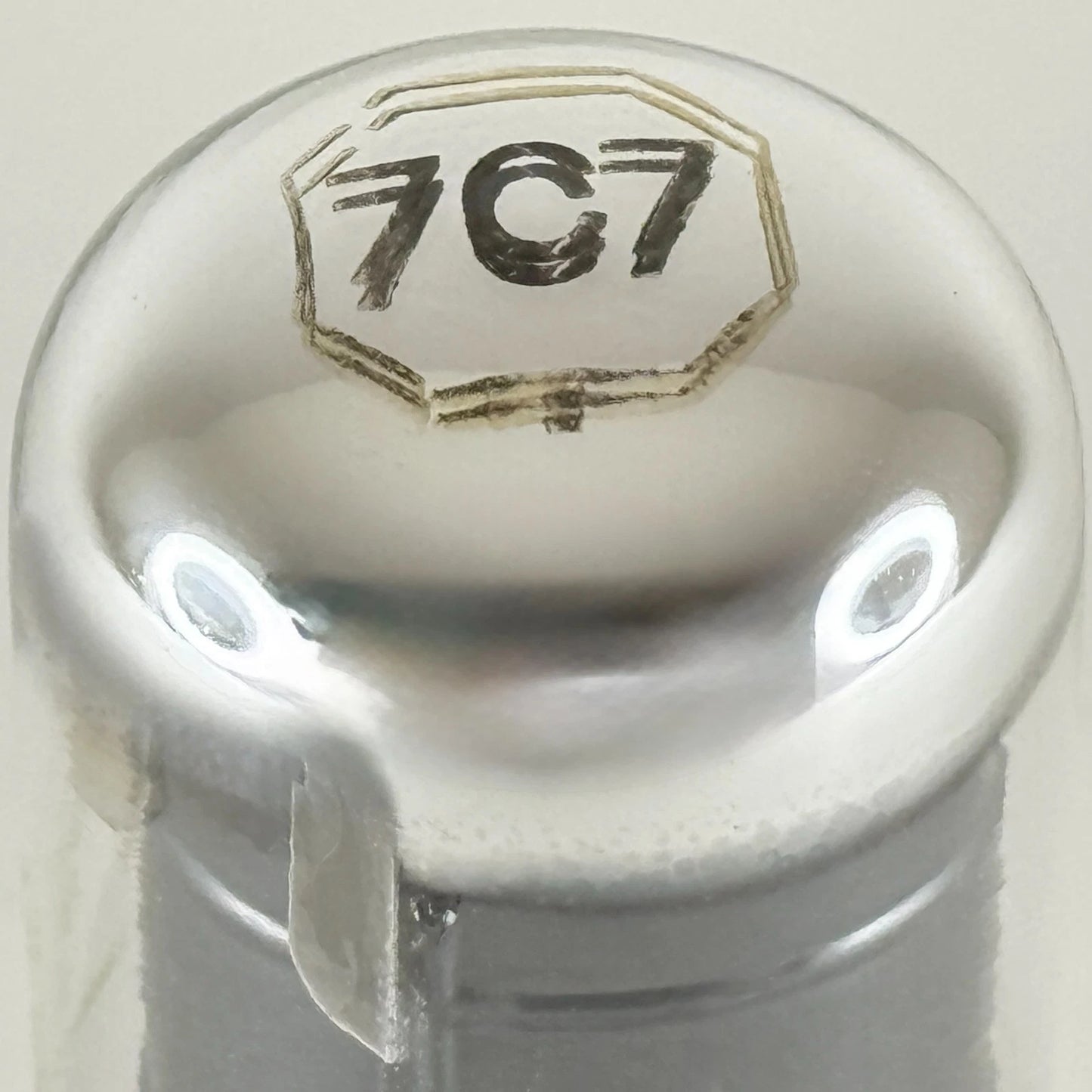 (1) Tested Sylvania JAN CHS 7C7 Tube Loktal Tube 7C7 Loctal Sharp Cutoff Pentode