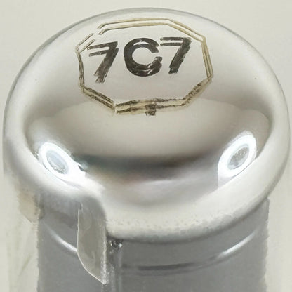 (1) Tested Sylvania JAN CHS 7C7 Tube Loktal Tube 7C7 Loctal Sharp Cutoff Pentode