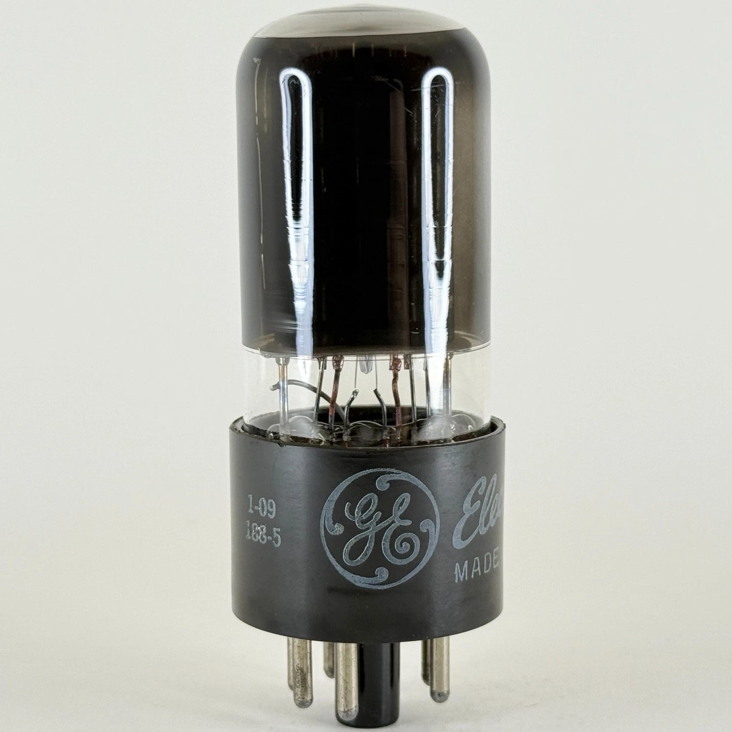 (1) Tested GE 35L6GT Tube Date Code 1-09 General Electric 35L6 GT Power Tube