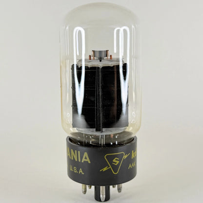 (1) Tested Very Strong Sylvania 6AV5GA Tube Date kd AAK Sylvania 6AV5 GA Tube