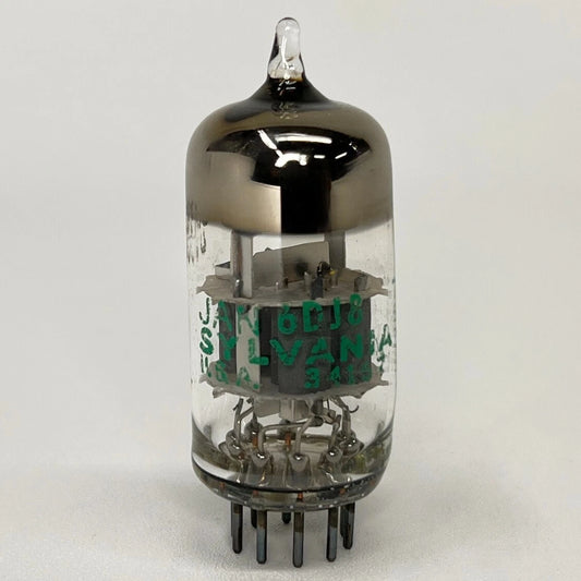 (1) Tested Strong and Balanced Sylvania JAN 6DJ8 Tube Date Code 7639 6DJ8 Tube