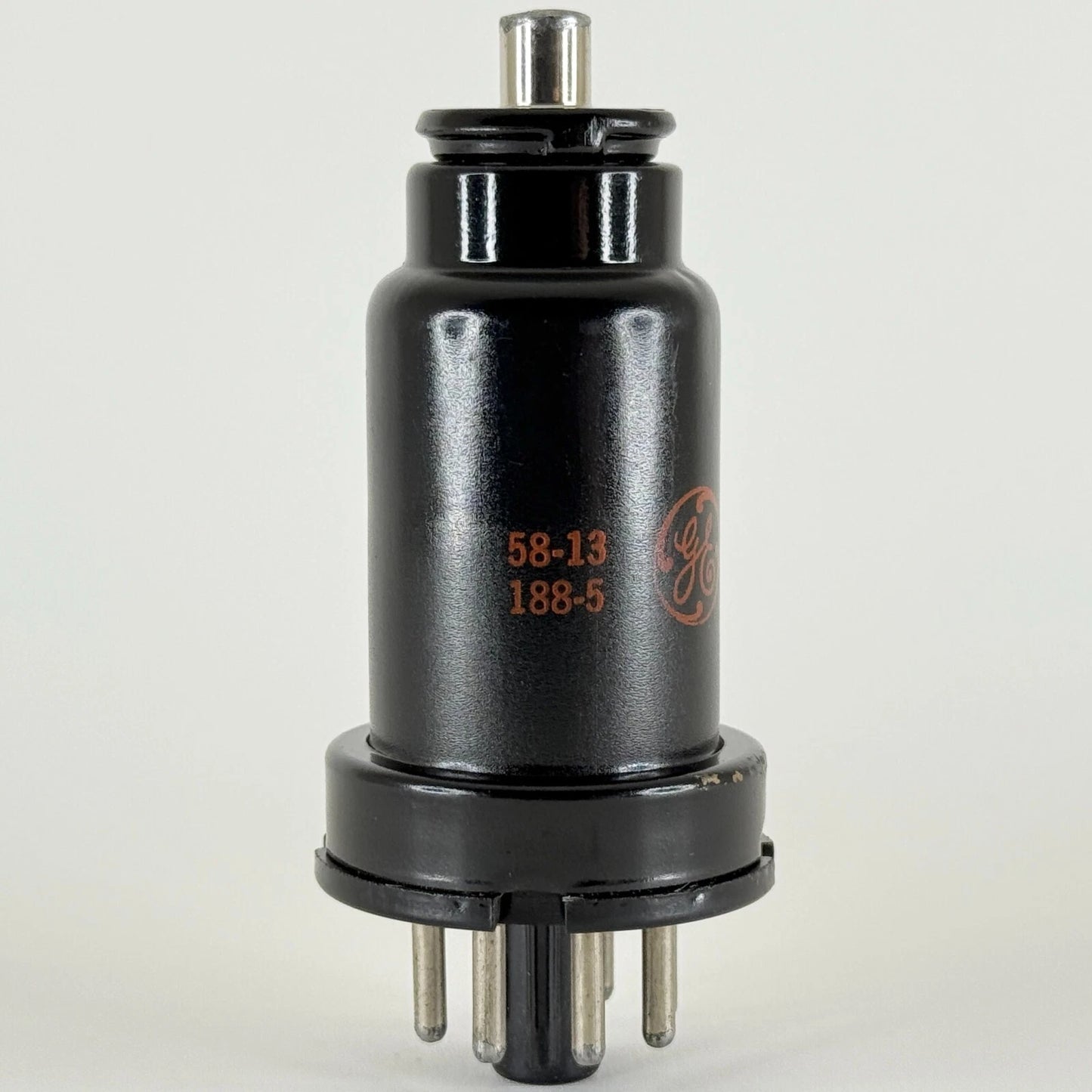 (1) Tested GE 6J7 Tube Date Code 58-13 General Electric 6J7 Sharp Cutoff Pentode
