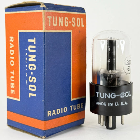 (1) Tested 1957 Tung-Sol 12SF5GT Tube with Box Code 739 Tung Sol 12SF5 GT Triode