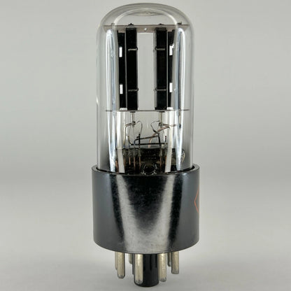 (1) Tested CBS 6SN7GTB Tube with Box Tall Bottle Black Plates Code PC 6SN7GT
