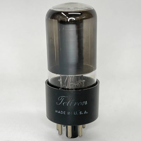 (1) Tested Teltron 6V6GT Tube Teltron 6V6 GT Tube Beam Power Vacuum Tube