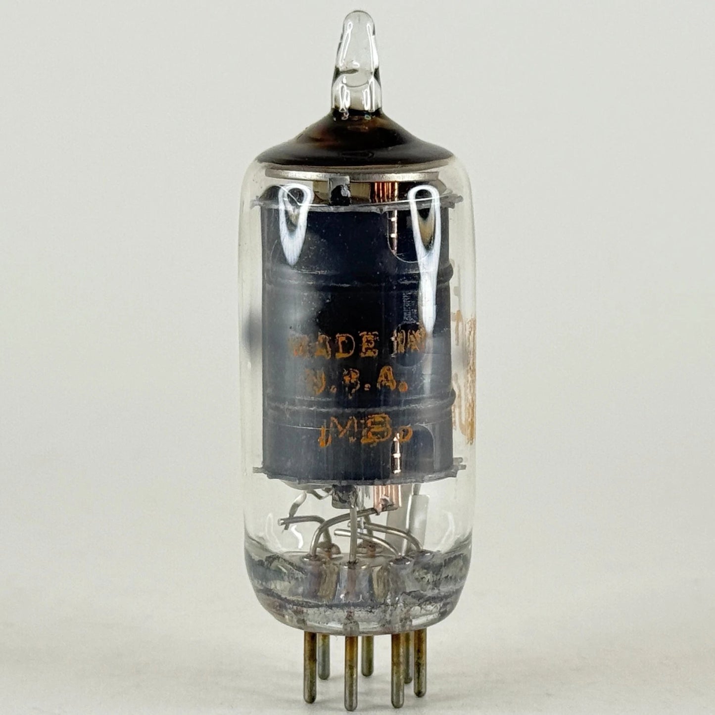 (1) Tested RCA 12EA6 Tube Black Plate with Box Date Code MB Pentode Tube (b)