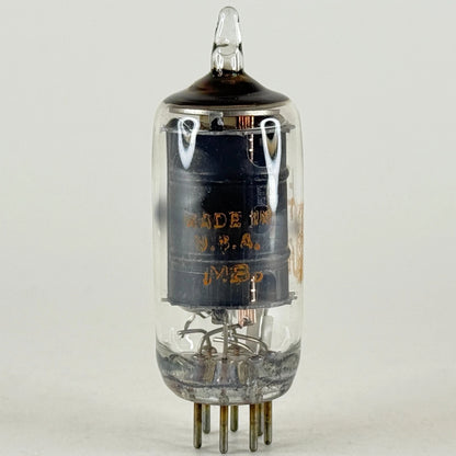 (1) Tested RCA 12EA6 Tube Black Plate with Box Date Code MB Pentode Tube (b)