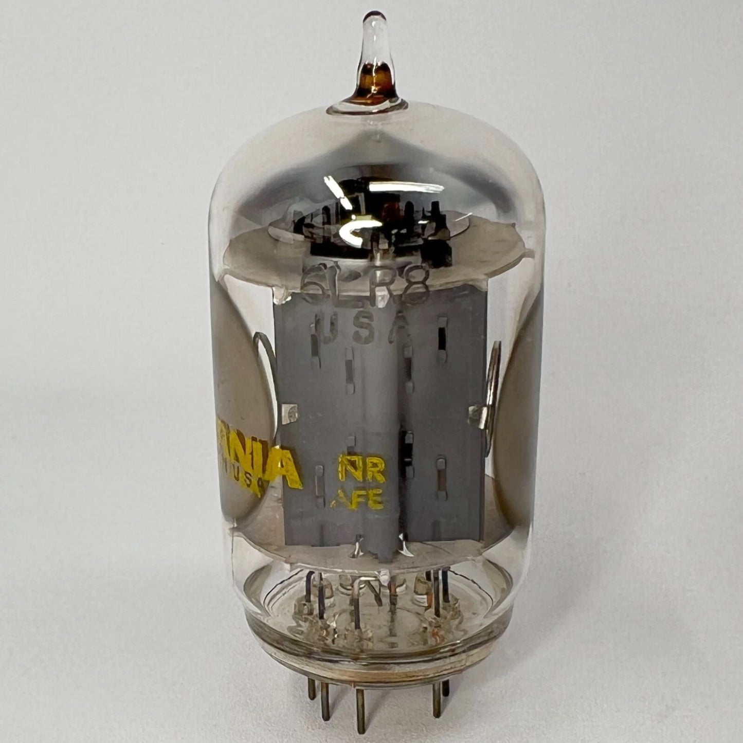 (1) Tested Strong Sylvania 6LR8 Tube Date Code NR Sylvania 6LR8 Beam Power tube