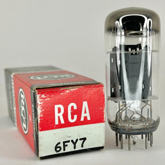 (1) Tested RCA 6FY7 Tube with Box RCA 6FY7 Dual Triode Vacuum Tube