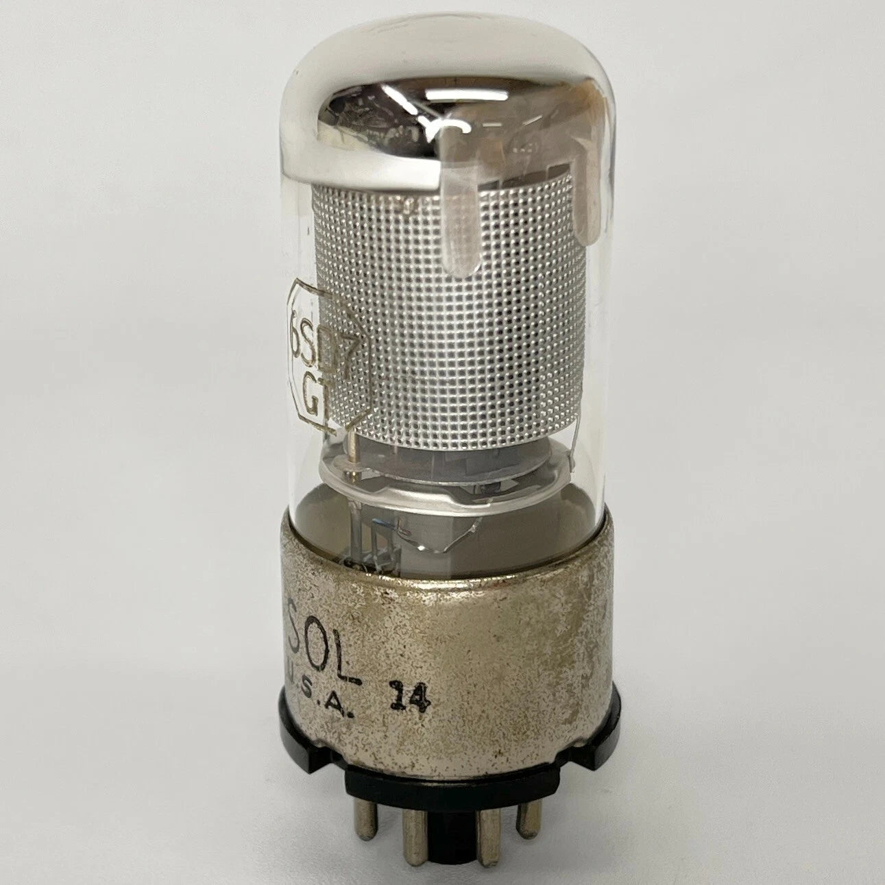 (1) Tested Tung-Sol 6SD7GT Tube Date Code 14 Tung Sol 6SD7 GT Vacuum Tube