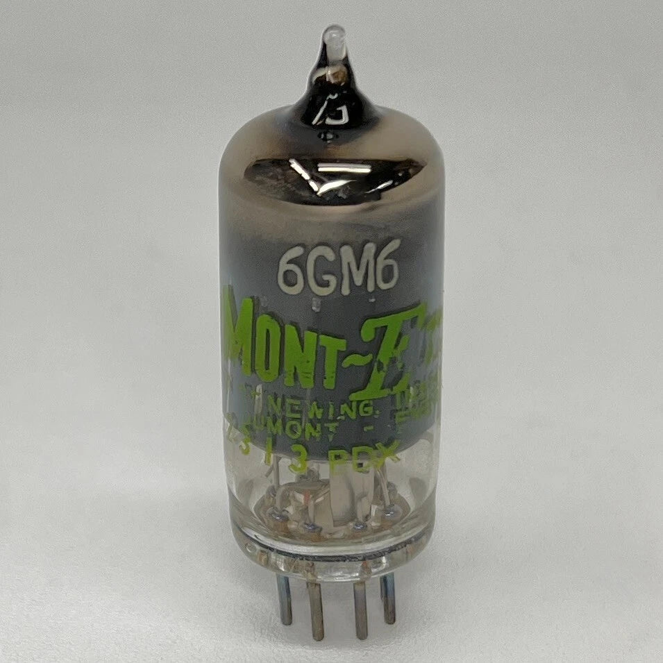 (1) Tested Dumont Emerson 6GM6 Tube Date Code 313 SemiRemote Cutoff Pentode Tube