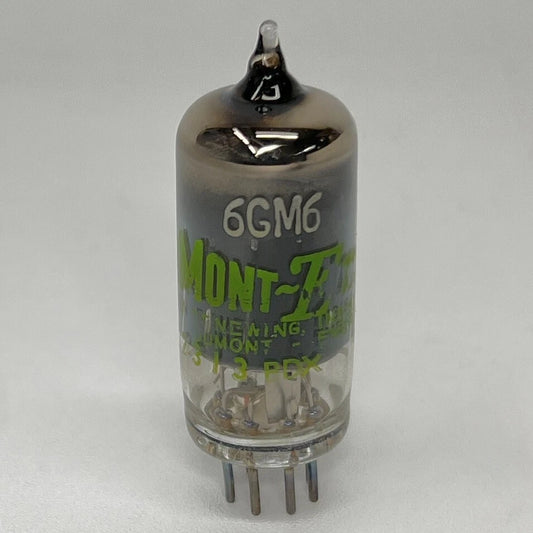 (1) Tested Dumont Emerson 6GM6 Tube Date Code 313 SemiRemote Cutoff Pentode Tube