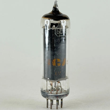 (1) Tested RCA 6CU5 with Box Date Code CV Black Plate Beam Power Pentode Tube