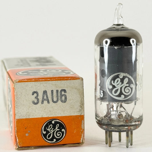 (1) Tested GE 3AU6 Tube with Box Date Code FZ 3AU6 Pentode Tube