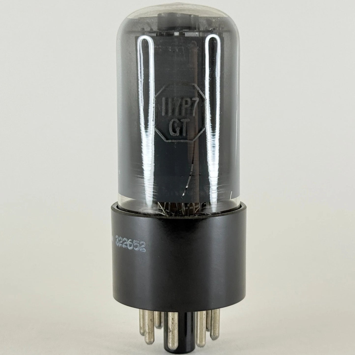 (1) Tested 1956 Tung Sol 117P7GT Tube Date Code 652 Beam Power Vacuum Tube