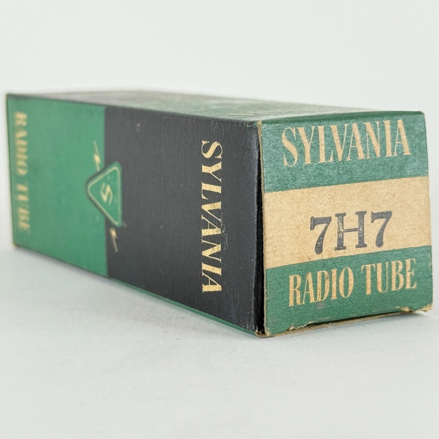 (1) Tested 1952 Sylvania 7H7 Tube with Box Date Code 226 Loctal Tube Loktal Tube