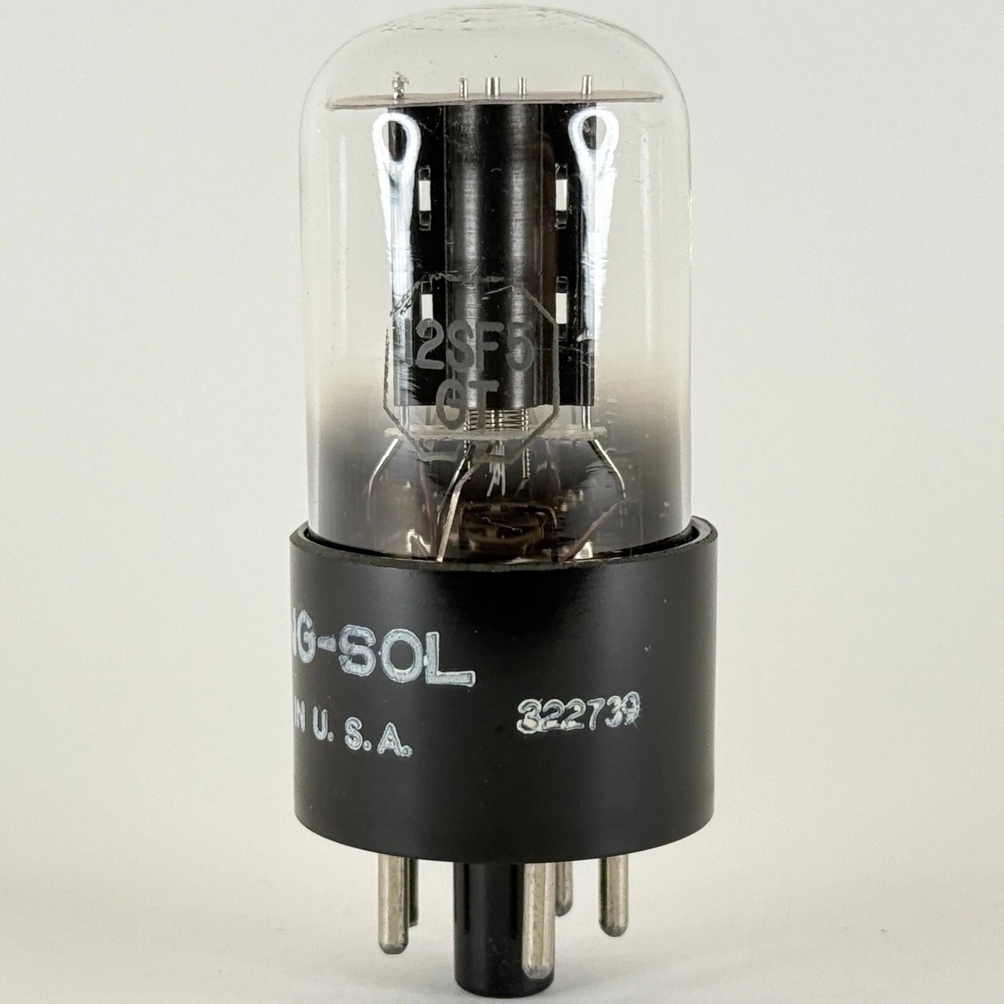 (1) Tested 1957 Tung-Sol 12SF5GT Tube with Box Code 739 Tung Sol 12SF5 GT Triode