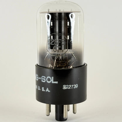 (1) Tested 1957 Tung-Sol 12SF5GT Tube with Box Code 739 Tung Sol 12SF5 GT Triode
