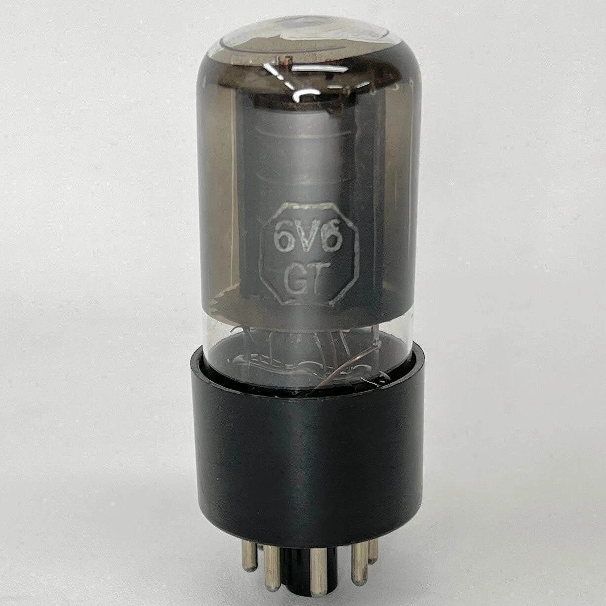 (1) Tested Teltron 6V6GT Tube Teltron 6V6 GT Tube Beam Power Vacuum Tube