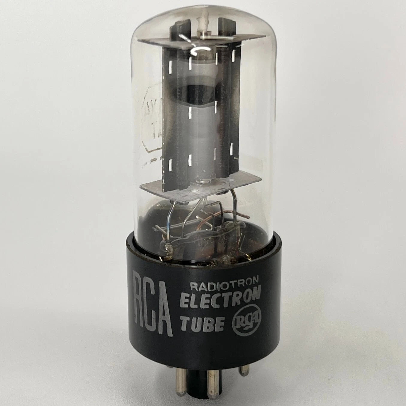 (1) Tested RCA 6AX4GT Tube Date Code KY RCA 6AX4 GT Half Wave Rectifier Tube