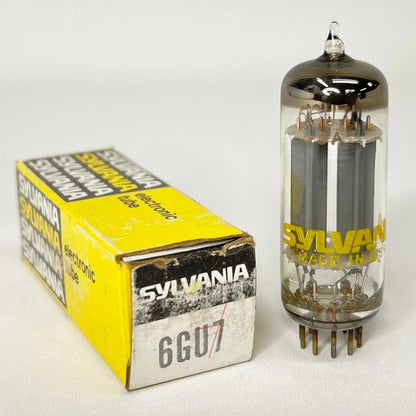 (1) Tested Sylvania 6GU7 Tube with Box Date Code AEB 6GU7 Vacuum Tube