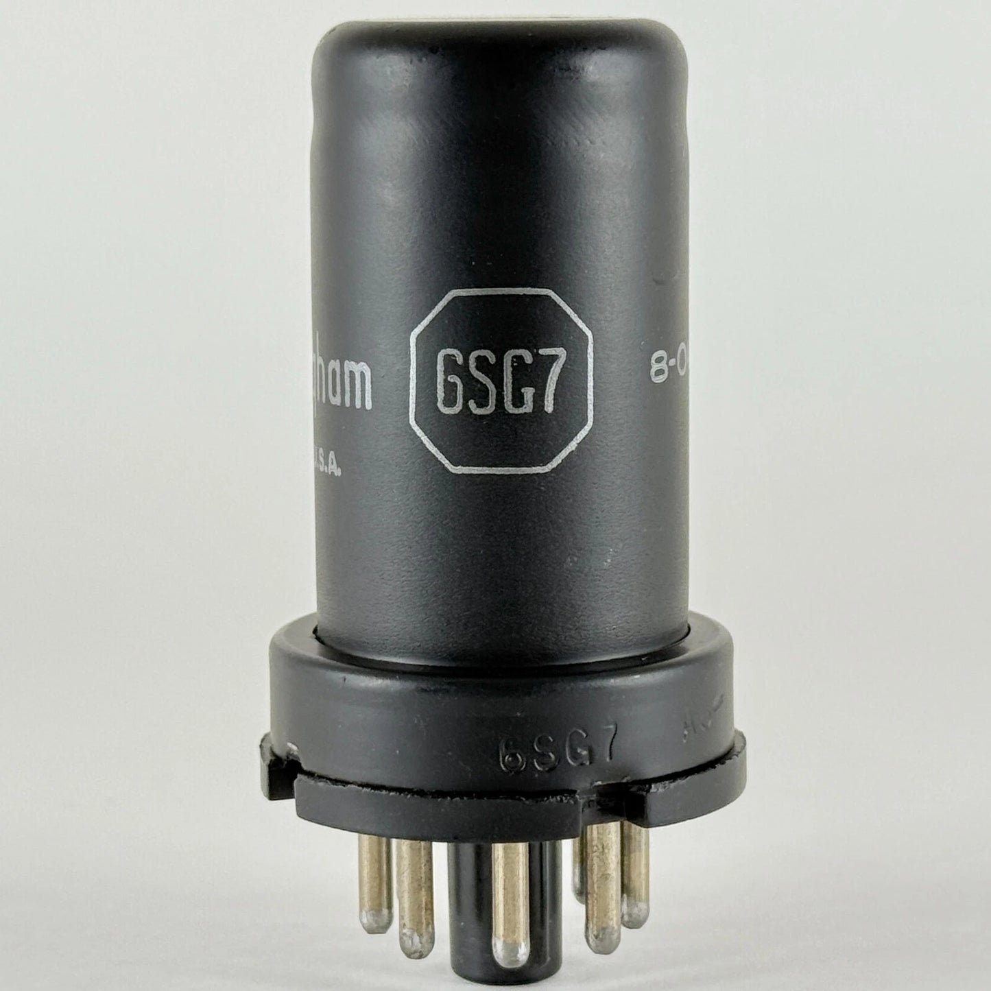 (1) Tested Cunningham 6SG7 Tube with Box Date Code 8-04 6SG7 Pentode Tube (a)