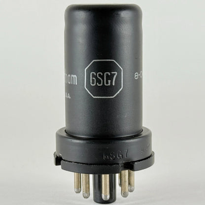 (1) Tested Cunningham 6SG7 Tube with Box Date Code 8-04 6SG7 Pentode Tube (a)