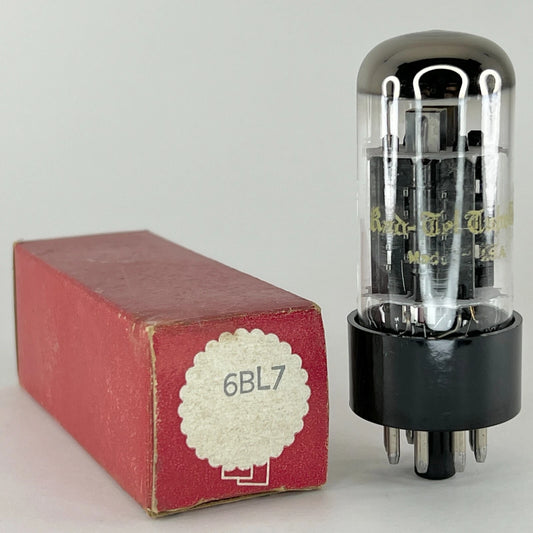 (1) Tested Rad-Tel 6BL7GTA Tube with Box Date Code 10-65 6BL7 GTA Twin Triode