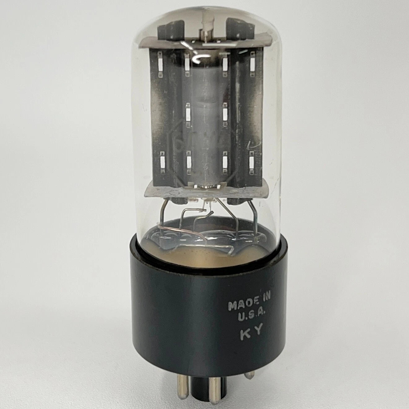 (1) Tested RCA 6AX4GT Tube Date Code KY RCA 6AX4 GT Half Wave Rectifier Tube