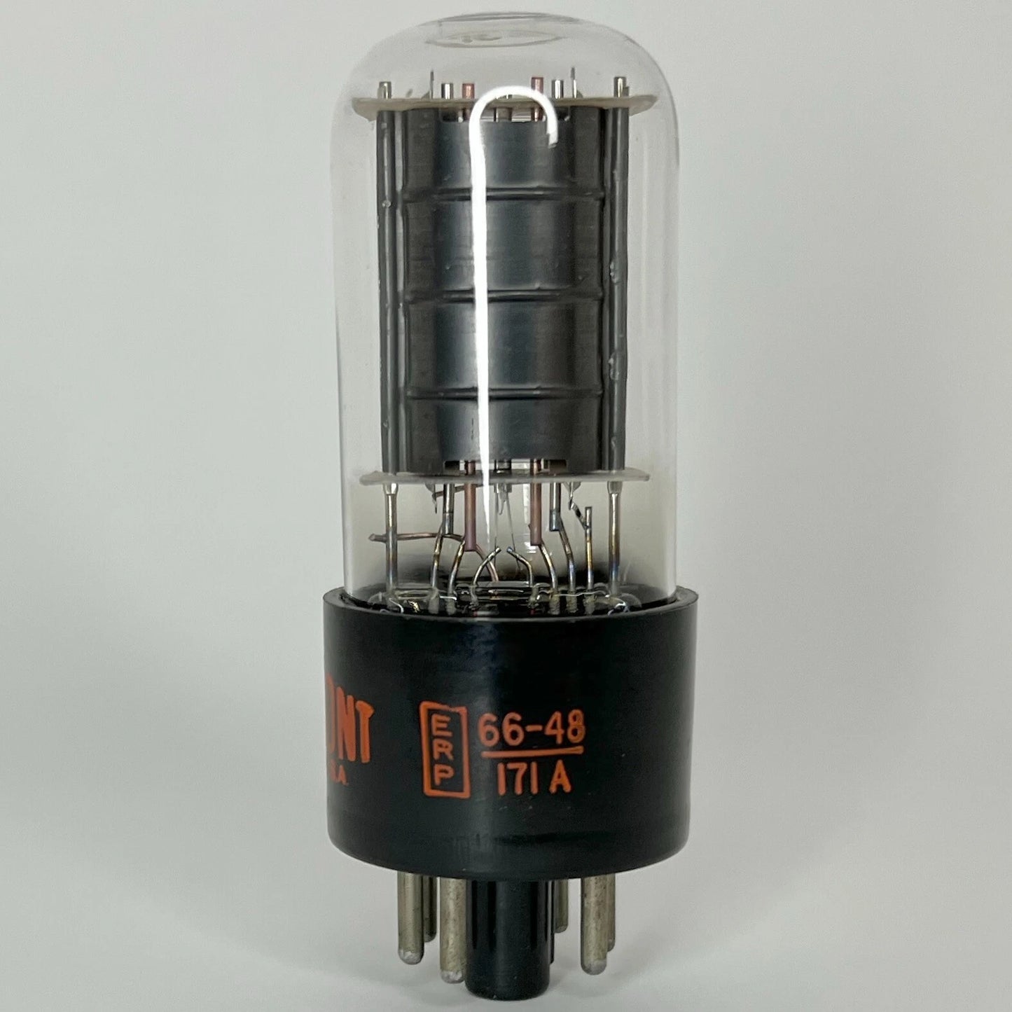 (1) Tested Dumont 5V6GT Tube Date Code 66-48 Dumont 5V6 GT Beam Power Tube (e)