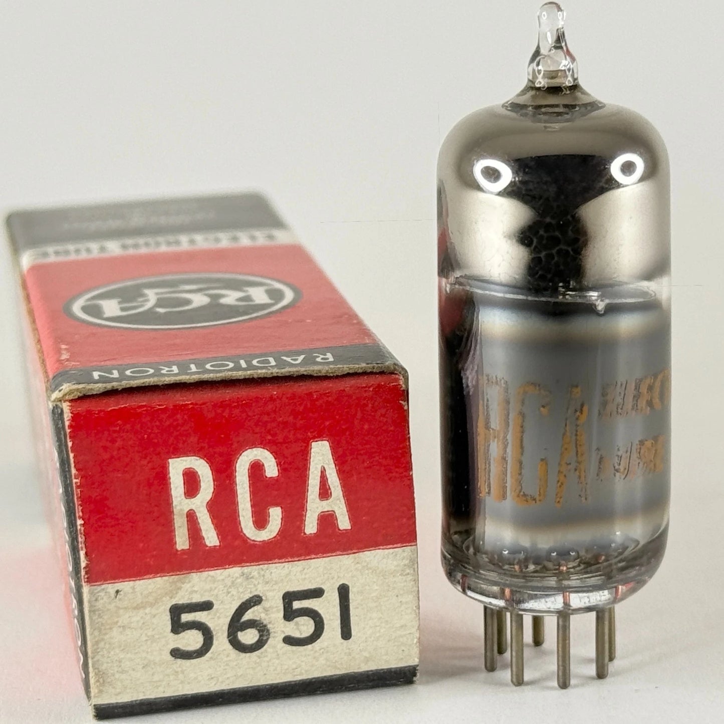 (1) Tested RCA 5651 Tube with Box Date Code 6226 Voltage Regulator Tube