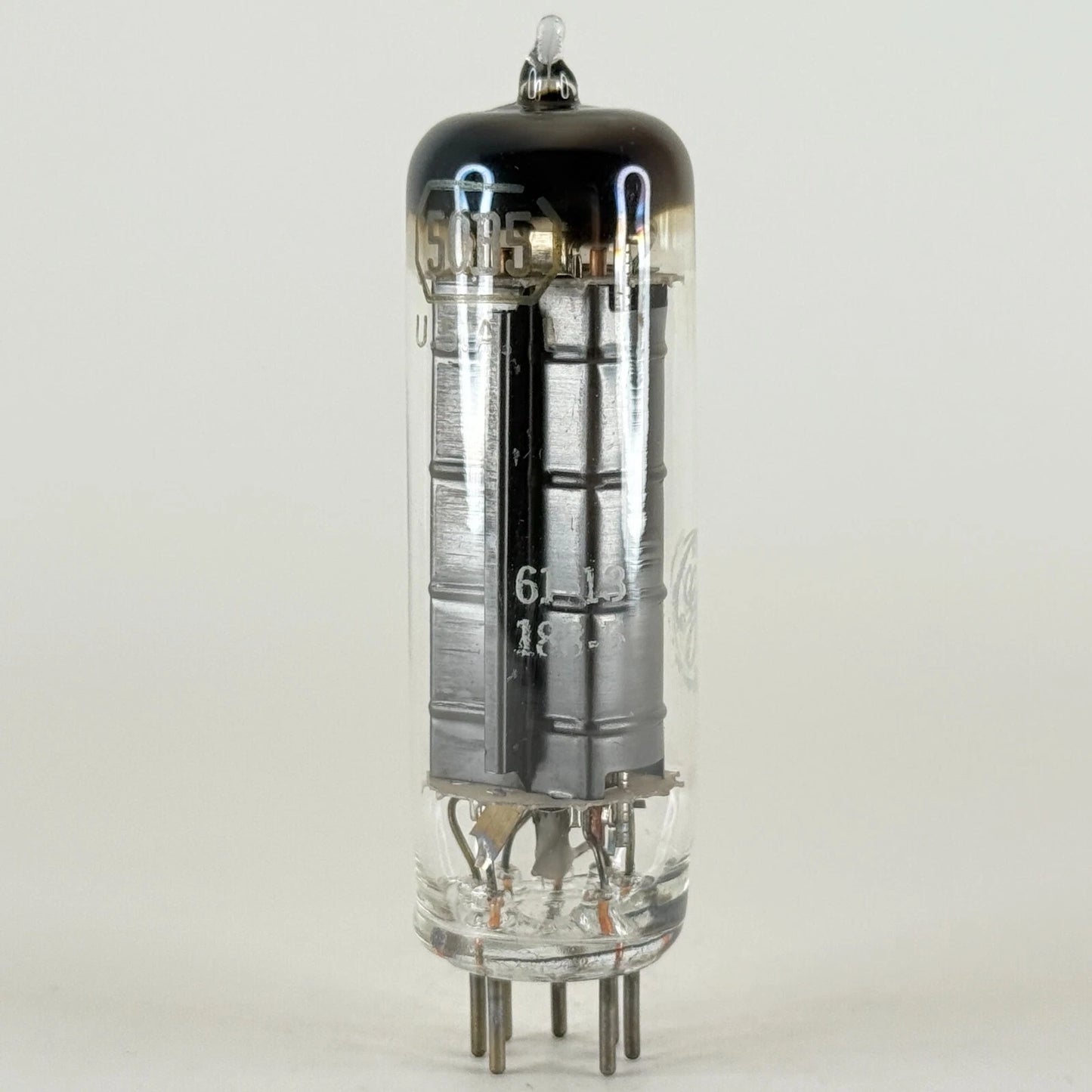 (1) Tested Very Strong GE 50B5 Tube Date Code 61-13 50B5 Beam Power Tube