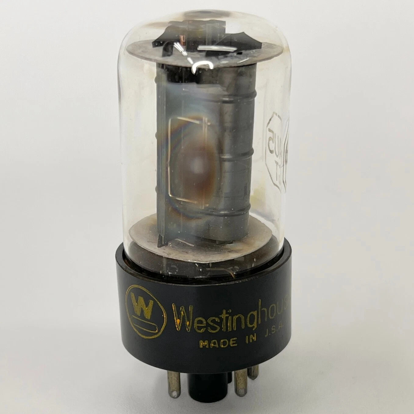 (1) Tested Westinghouse 6AU5GT Tube Date Code 0-43 Westinghouse 6AU5 GT Tube