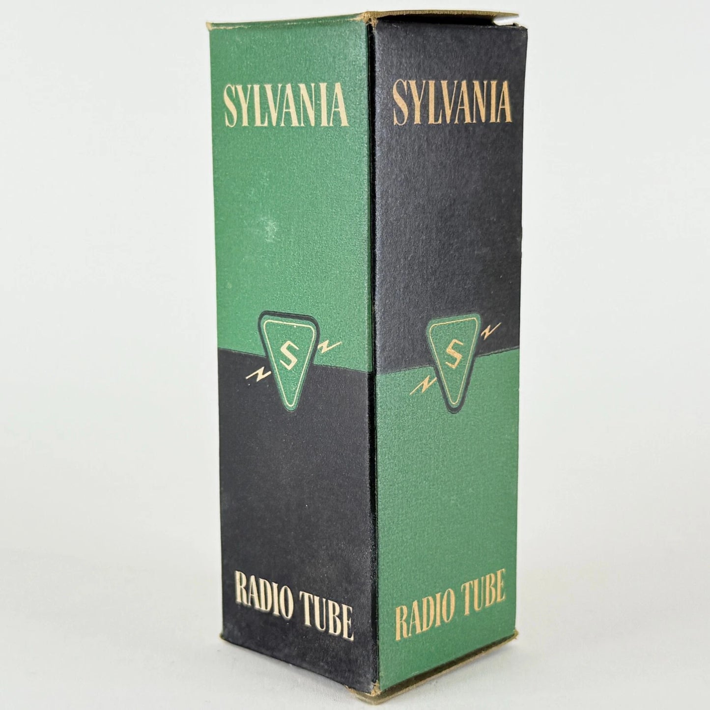 (1) Tested 1951 Sylvania 5AZ4 Tube with Box Code 1-52 Loctal Tube Rectifier (a)