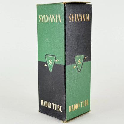 (1) Tested 1951 Sylvania 5AZ4 Tube with Box Code 1-52 Loctal Tube Rectifier (a)
