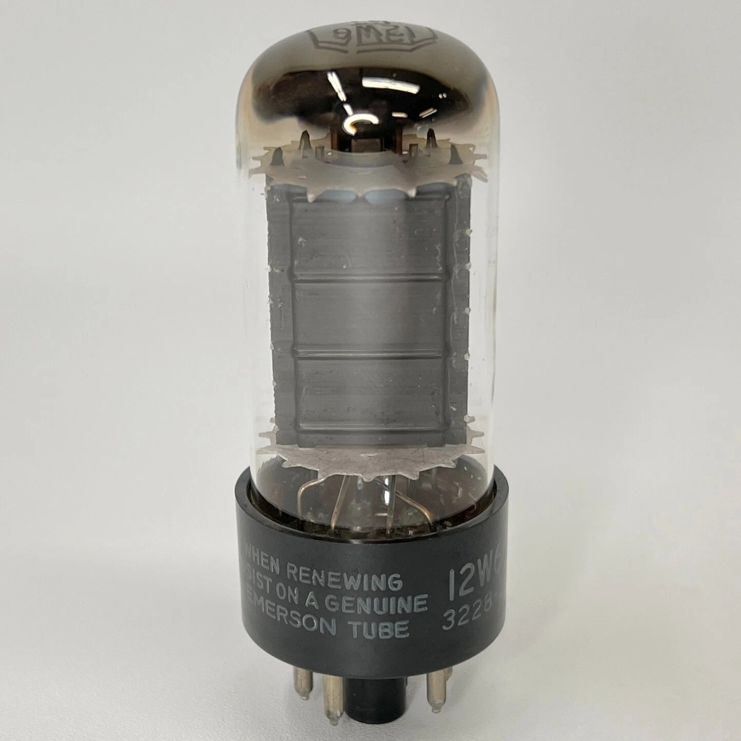 (1) Tested Emerson 12W6GT Tube Date Code 23-3 Emerson 12W6 GT Beam Power Tube