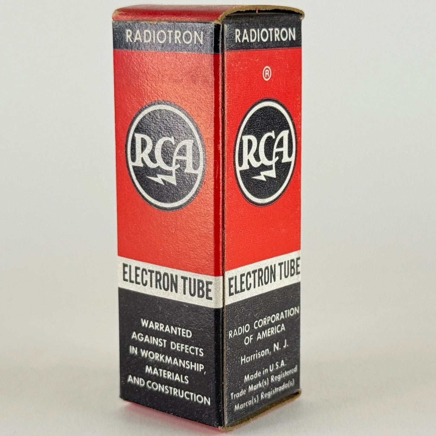 (1) Tested RCA 12EA6 Tube Black Plate with Box Date Code MB Pentode Tube (b)