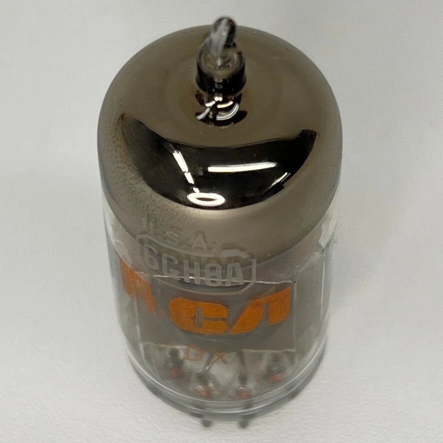 (1) Tested RCA 6GH8A Tube with Box Date Code DX Medium Triode Cutoff Pentode