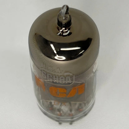 (1) Tested RCA 6GH8A Tube with Box Date Code DX Medium Triode Cutoff Pentode