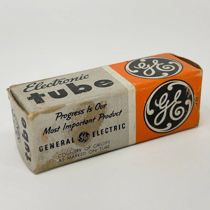 (1) Tested Strong GE 6AS5 Tube with Box Date Code KC General Electric 6AS5 Tube