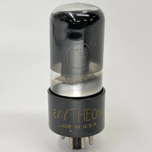 (1) Tested Strong Raytheon 25L6GT Tube Date Code M-R Raytheon 25L6 GT Tube