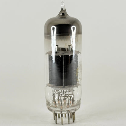 (1) Tested Strong Magnavox 12GN7A Tube Black Plates Halo Pentode 12GN7 A Tube